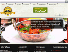 Tablet Screenshot of lepetitindien.com